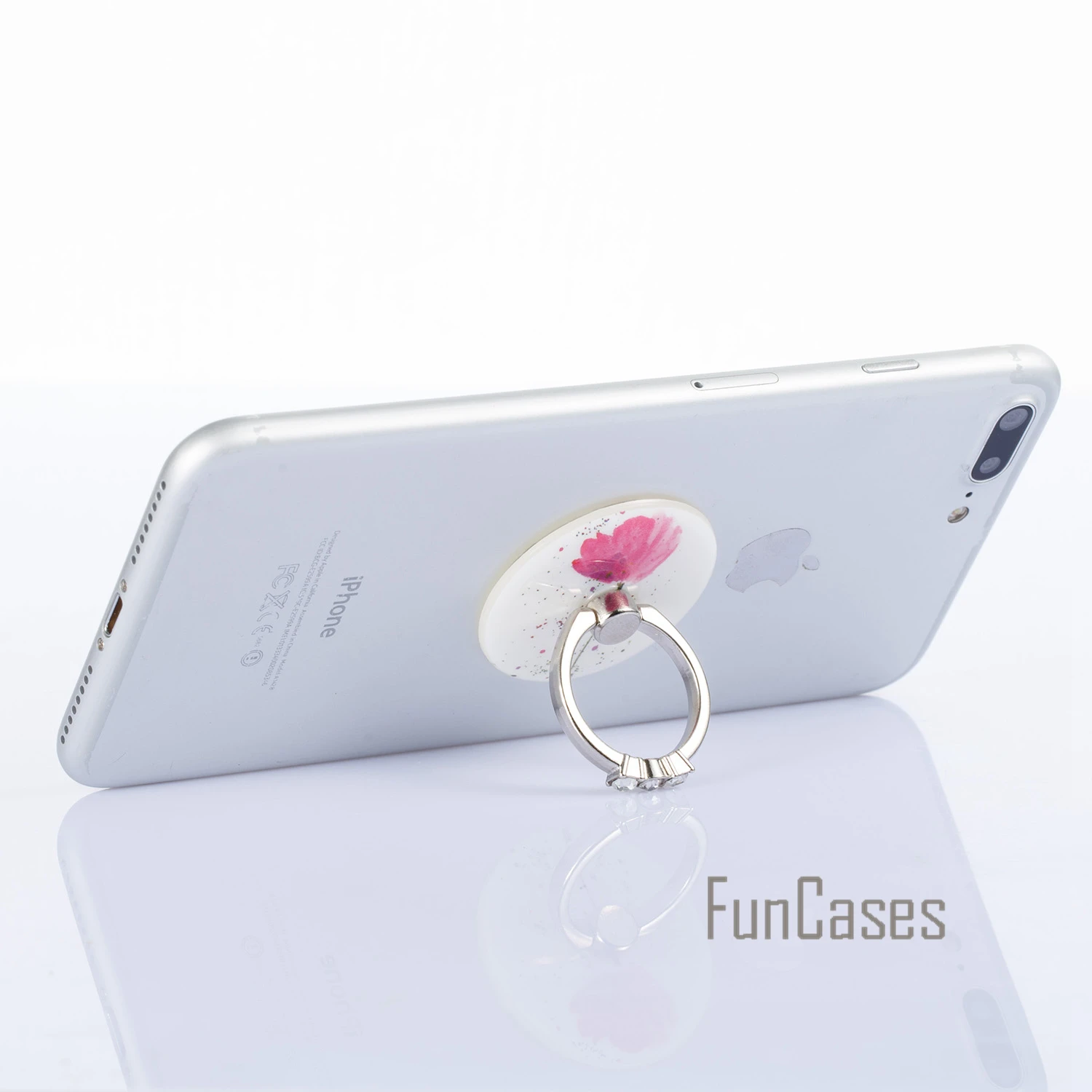 MKSUP держатели для телефонов подставки funda iphone 8 вращающееся кольцо мобильные