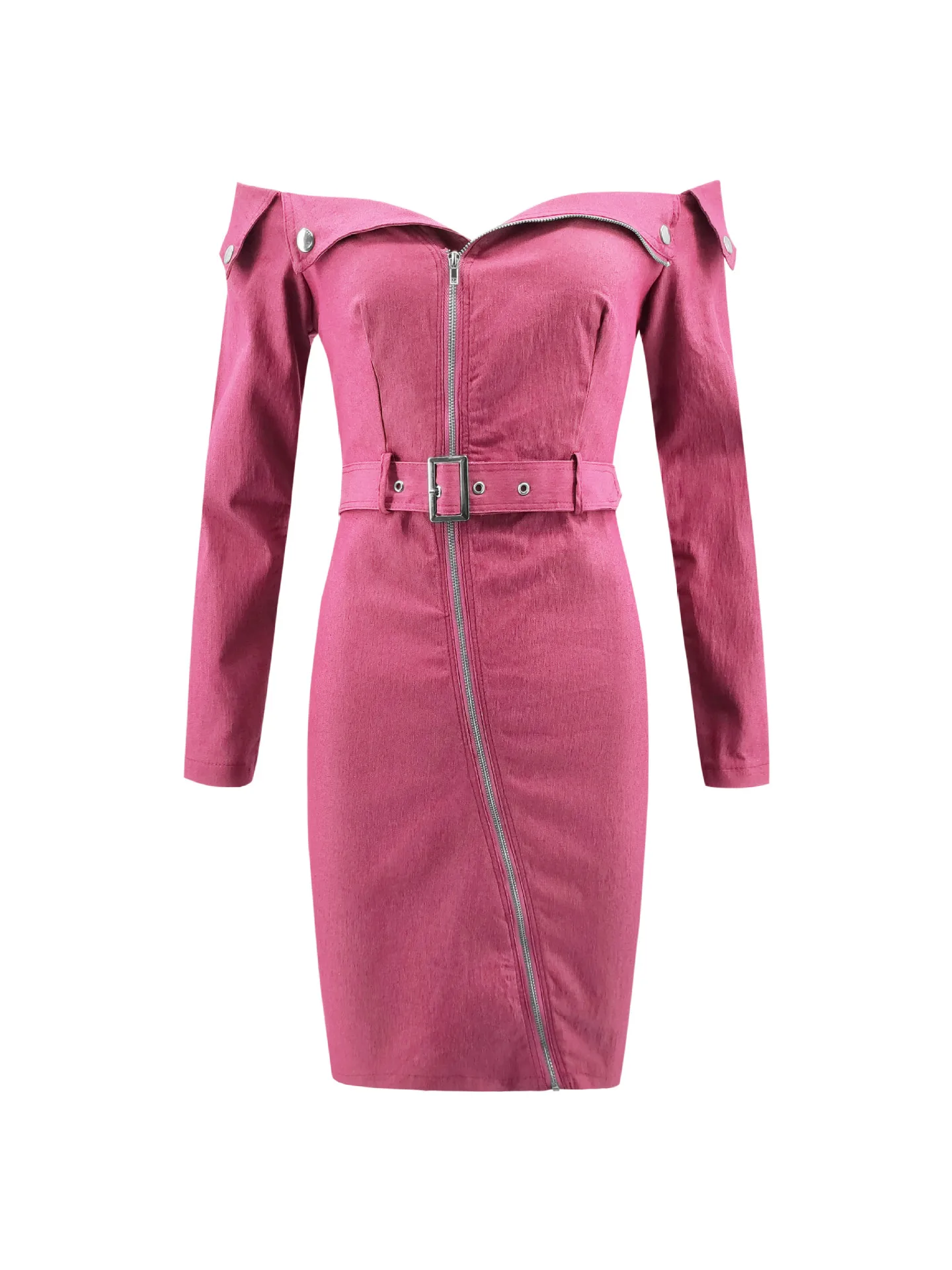 blush pink dress casual