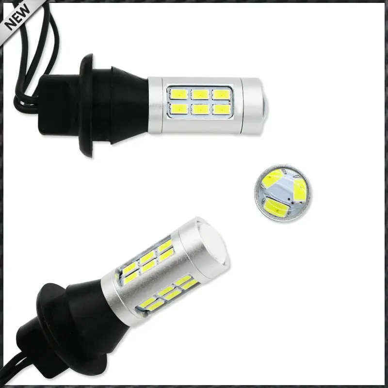 Светодиодные Сменные лампы 21 SMD белые/красные двухцветсветодиодный 7440 7444 T20 2
