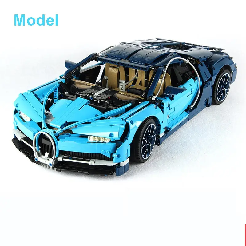 

DIY Bugatti Racing Blocks Set Model Children's Toys Birthday Gifts 3636pcs