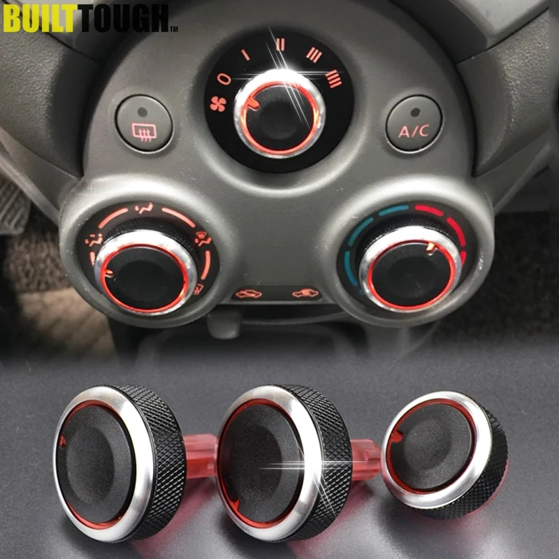 

For Nissan CUBE Z12 Latio Almera Versa N17 Note E12 Micra K13 Mitsuoka Viewt AC Heater Climate Control Knob Switch Knobs Buttons