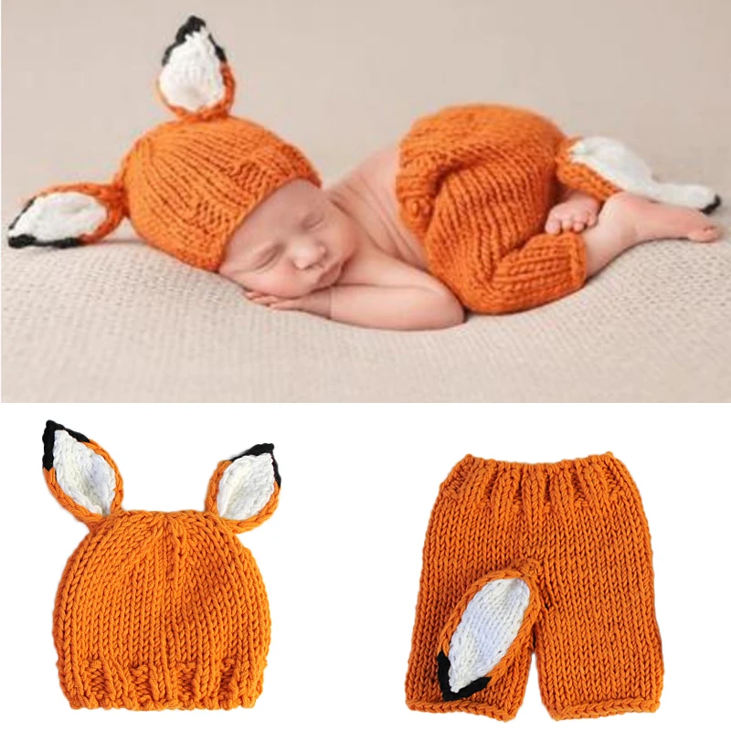 knitted infant outfits