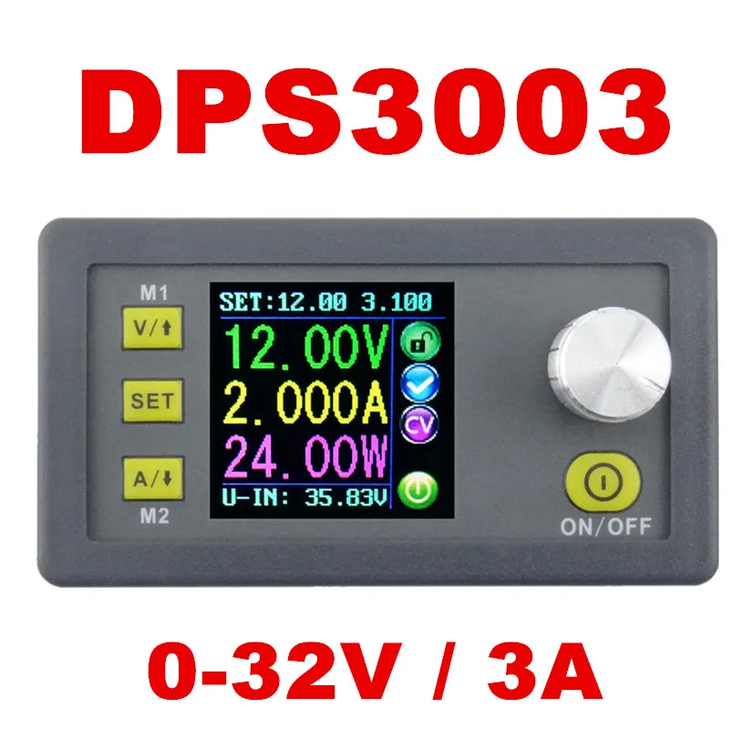 Corriente constante Programable Paso Hacia Abajo Módulo de Fuente de alimentación de corriente directa 32V/3A DPS3003 