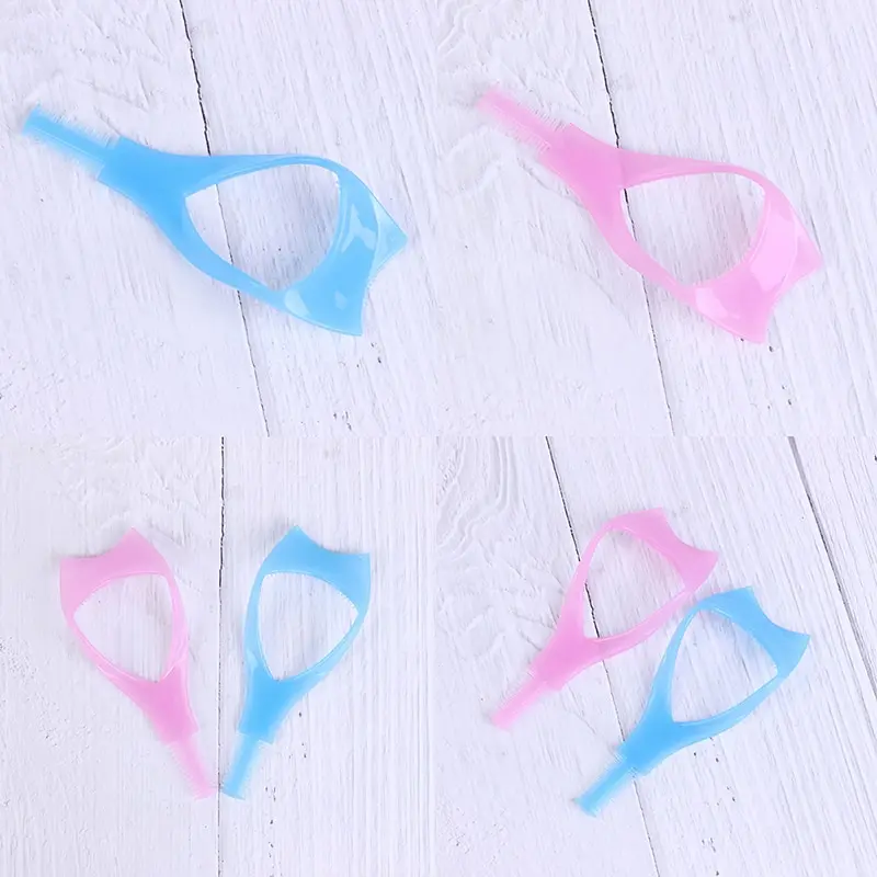 

Applicator Lash Guard Eyelash Curling Comb 3 in 1 Mascara Eyelash Applicator Guide Card Comb Eyelash Curler Mascara Guide