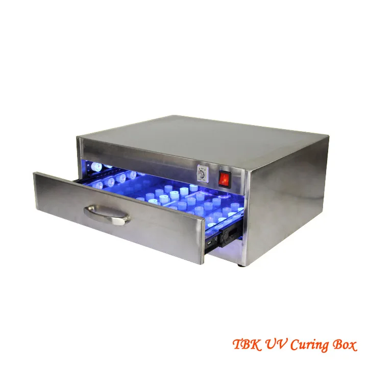 TBK New 84LED UV Curing Lamps Ultraviolet Curing Box Ultraviolet Curing Furnace Ultraviolet Glue Dryer for LCD Screen Renovation