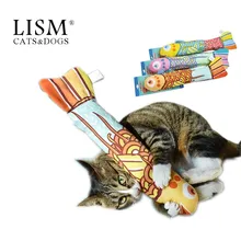 

Cats Toy Fish Squeak Interesting Interactive For Pets Kat Pillow Catnip Katten Kittens Products Supplies Cheap 2018 New