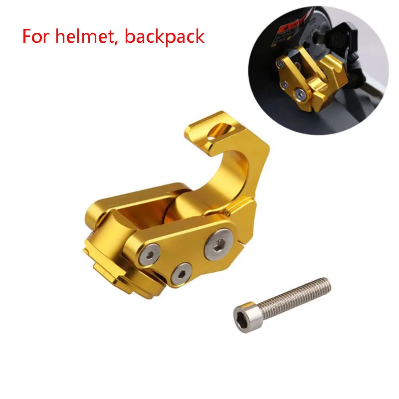 Motorcycle hooks,for helmet, backpack, thickening, folding, aluminum alloy materialin Covers