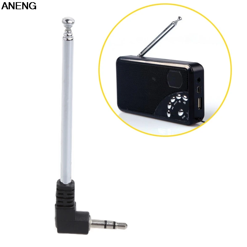 

ANENG 3.5mm Radio Receiver Antenna Stainless Steel Multi-Purpose Interface FM Radio GPS Receiver & Antenna Car Electronics 2017