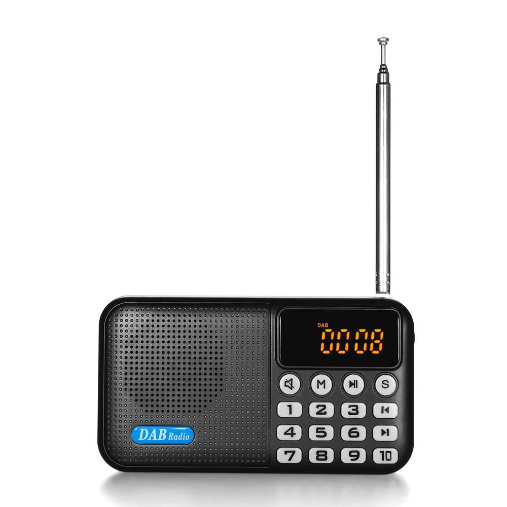 Портативный DAB цифровой радио мульти Функция приемник цифрового + FM Bluetooth стерео