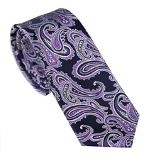 LAMMULIN Новинка мужские галстуки черный с пурпурным серебром турецкие огурцы, жаккардовый тонкий галстук 7 см галстук на шею Свадебные Gravatas