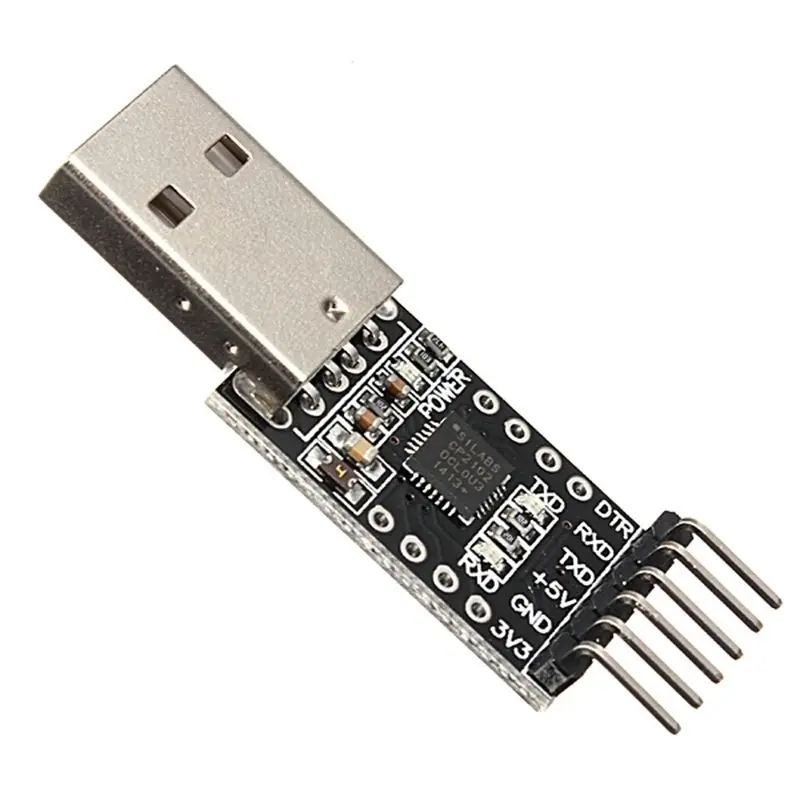 

New 6Pin CP2102 Module USB 2.0 To TTL On STC for arduino Pro mini Download Better US43