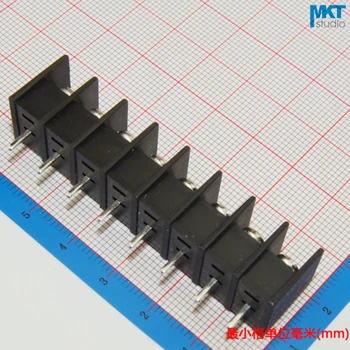 

100Pcs 8P B-Type 7.62mm Pitch Straight Pins PCB Electrical Screw Terminal Block