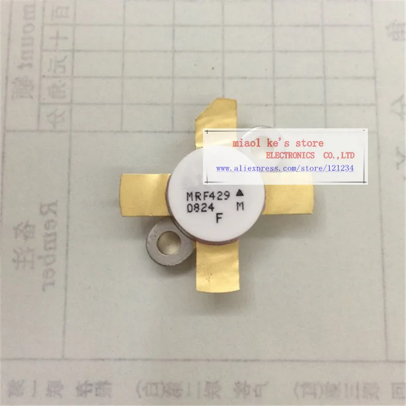 

MRF429 mrf429 [ CASE 211-11 ] 100V 16A 150W 30MHz - High quality original transistor