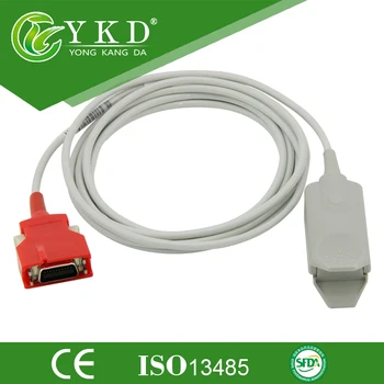 

4 PCS/Lot Free shipping for Masimo adult finger clip spo2 sensor 20-pin red connector Rad series