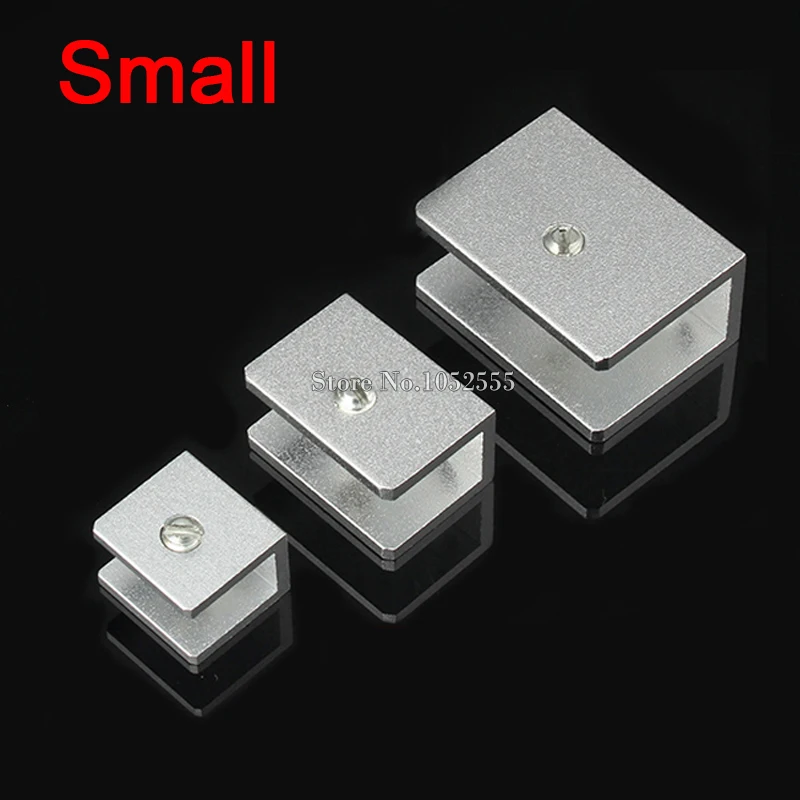 20pcs 20*17*13mm Rectangular shape Aluminum Glass ...