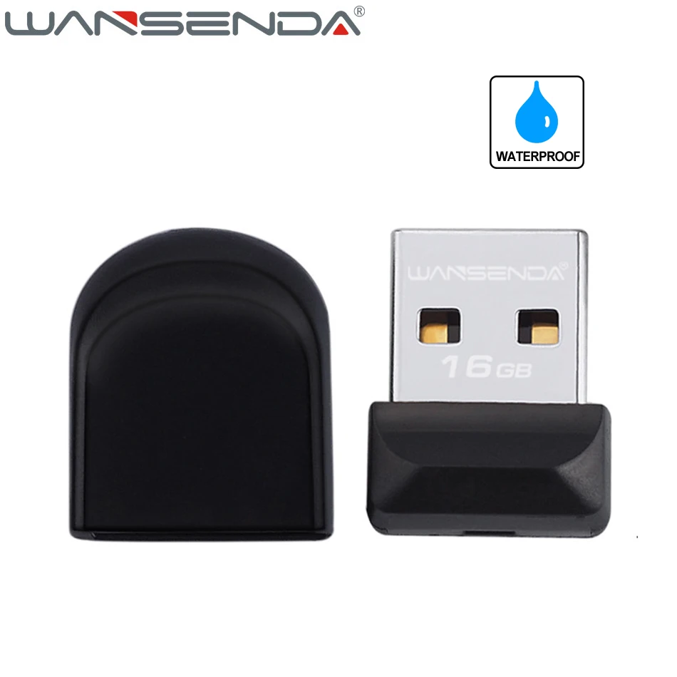 Полная емкость Wansenda 64 Гб USB флеш-накопитель супер маленький водонепроницаемый флеш-накопитель 8 ГБ 16 ГБ 32 ГБ Usb флеш-накопитель USB флешка