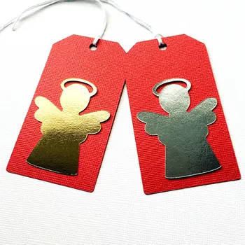 

custom Angel Baby Shower Christmas gift Favor Tags Wedding Birthday Baptism Christening Party Favors Wish Tree insert cards