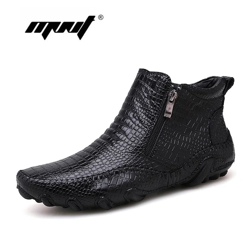

Spring Winter Men Boots Outdoor Ankle Boots Male Anti-Slip British Martin Shoes Men Plus Size Zapatos Hombre Dropshipping
