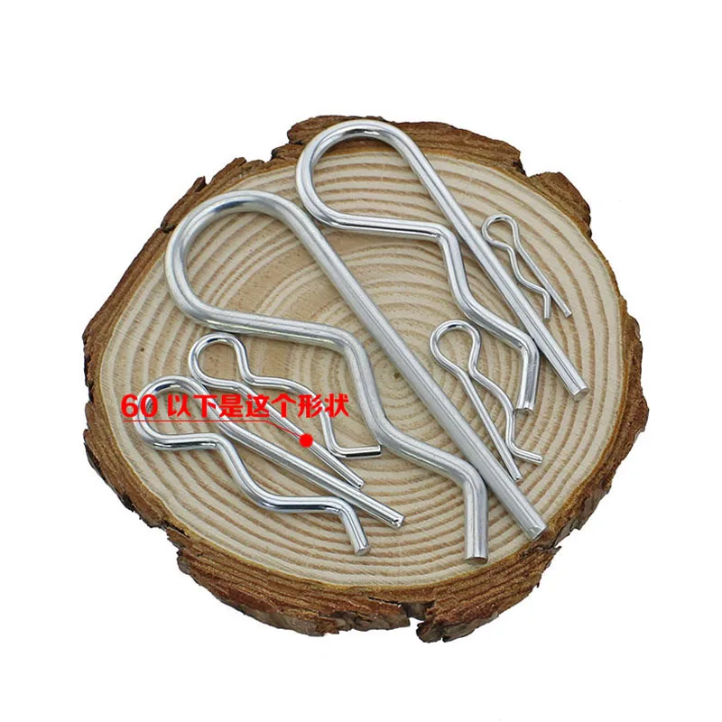 Штифты b типа 20PCS M1.6*28 волнистый штифт Шпилька для шпильки штифты карт|cotter pin|cotter