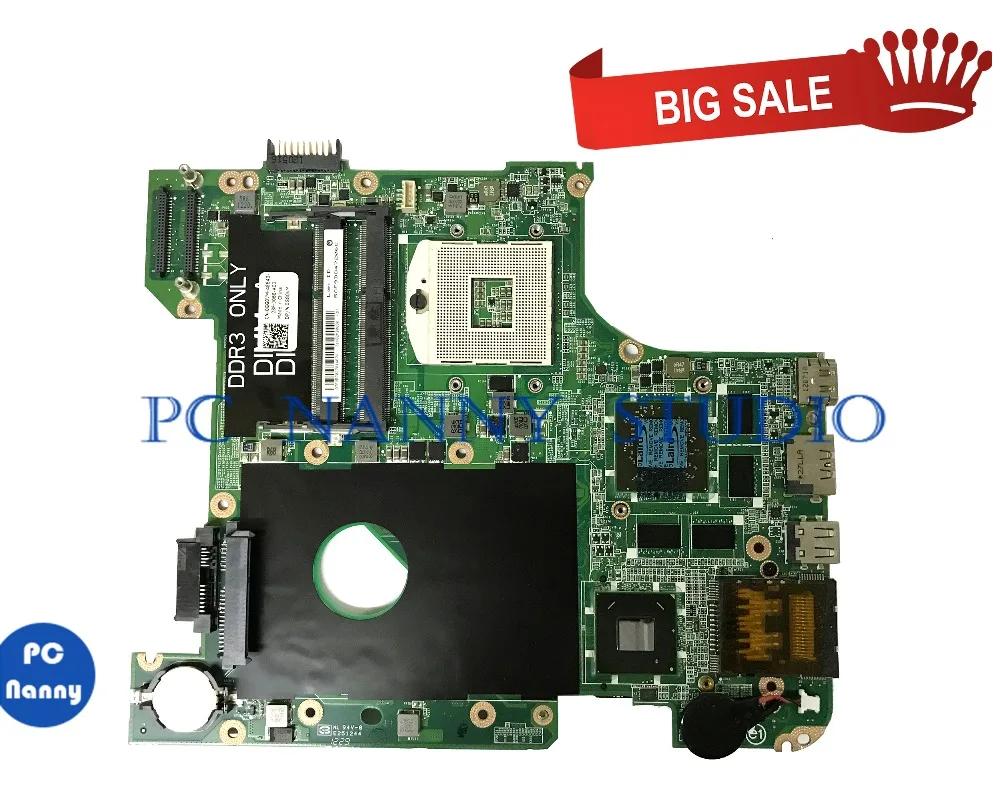 

PCNANNY 0GG0VM GG0VM для Dell Vostro 3450 V3450 материнская плата для ноутбука DAV02AMB8F1 HM67 DDR3