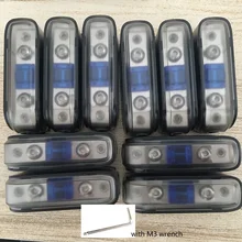 

10pcs/lot 12V Cable 4AWG 8AWG In Out Auto AFS Fuse Holder Mini ANL Fuse Block with Fuse