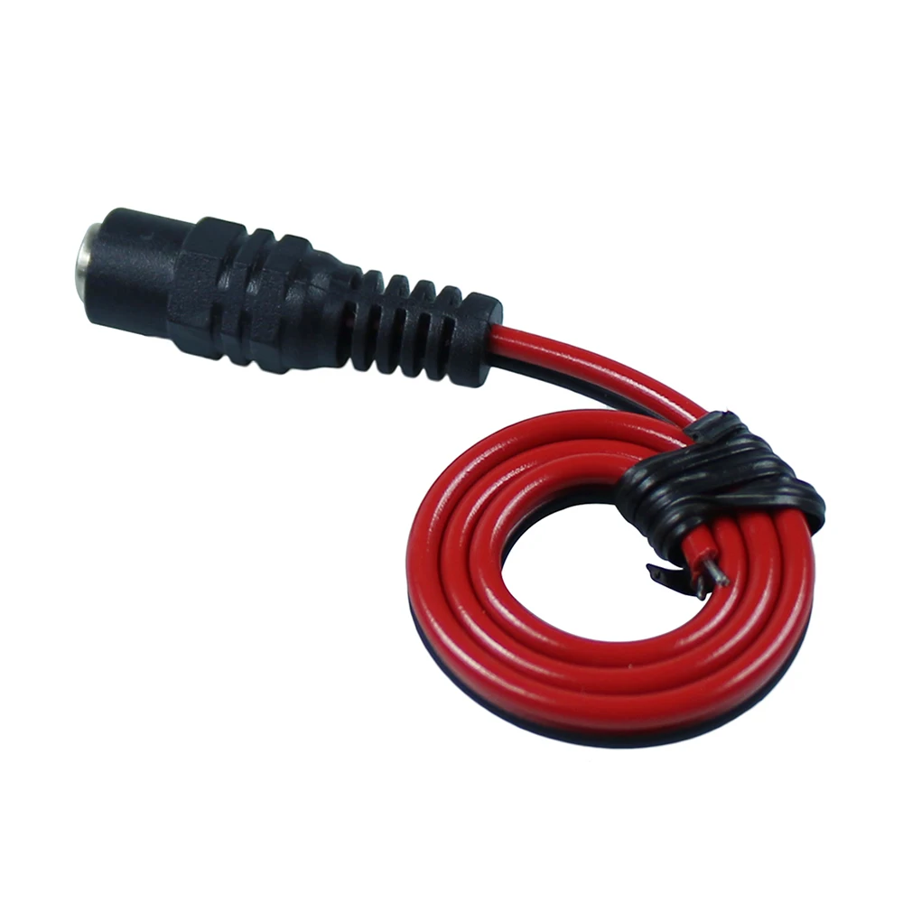 

5pcs/lot 2pin 30cm DC Power Female Plug Connector 2.1mm Cable wire For CCTV LED Strips LEEDSUN