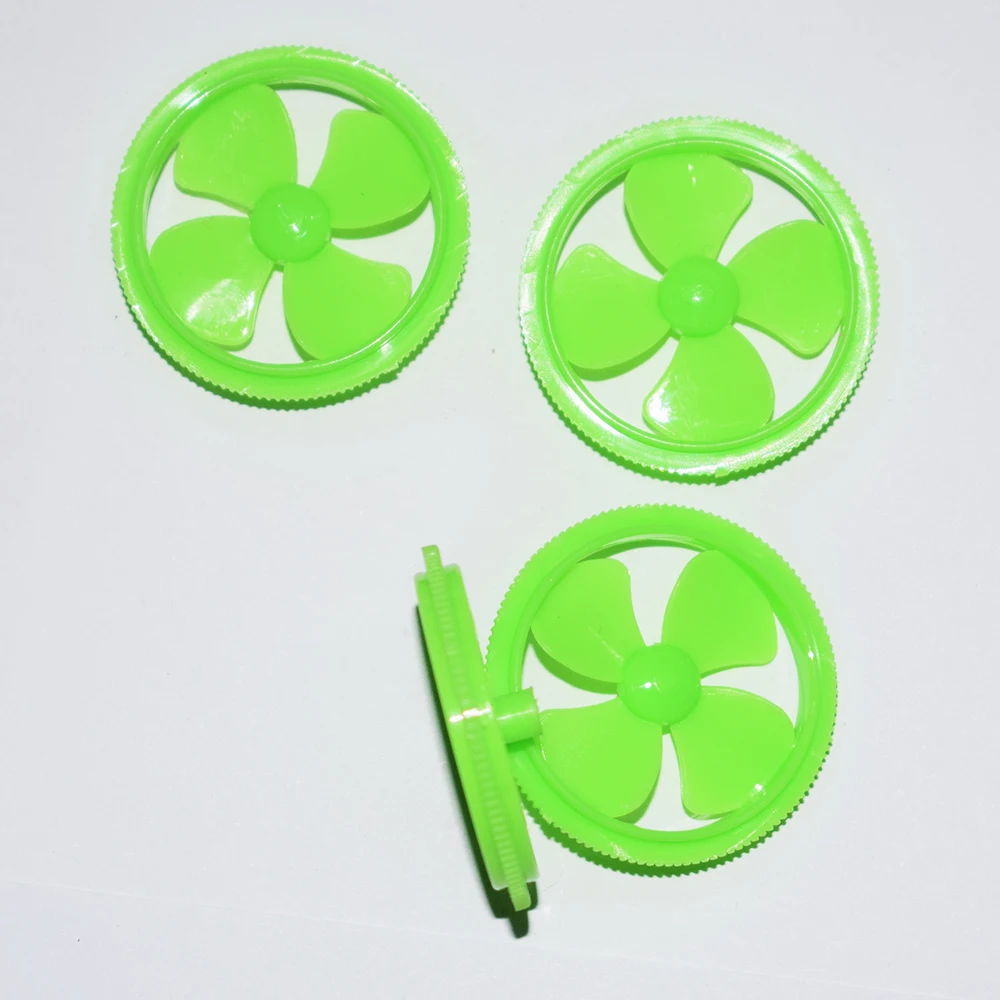 10100pcs2x35mmplasticwheelfanwheeldronrccarplanerobotkids
