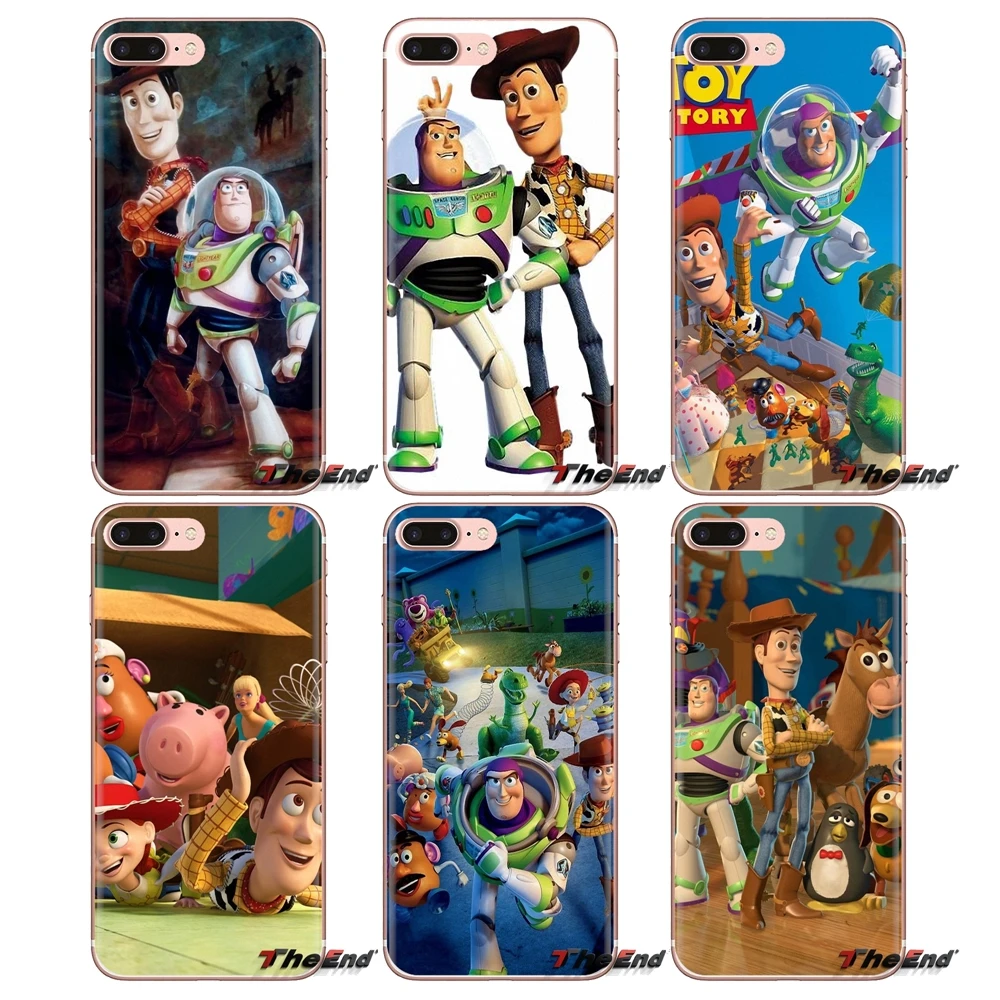 

Phone Skin Case For Huawei G7 G8 P7 P8 P9 P10 P20 P30 Lite Mini Pro P Smart Plus 2017 2018 2019 Toy Story 3 Buzz Lightyear Woody