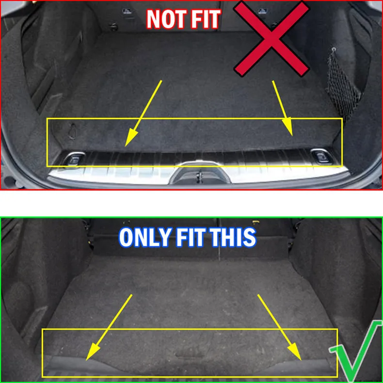 Подходит для Peugeot 2008 2013 2018 задний багажник коврик груза поднос багажника