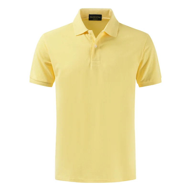 High quality 100% cotton summer men's slim, pure collars, lapel, short sleeves, polo shirts, England