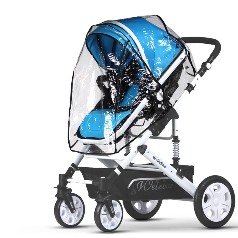 Baby car rain cover, universal baby cart, rain cover, children's