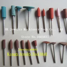 Акция! резиновая точка, 22 шт./упак. ювелирные изделия силиконовые точки, полировочные точки для Dremel ротационного кремния