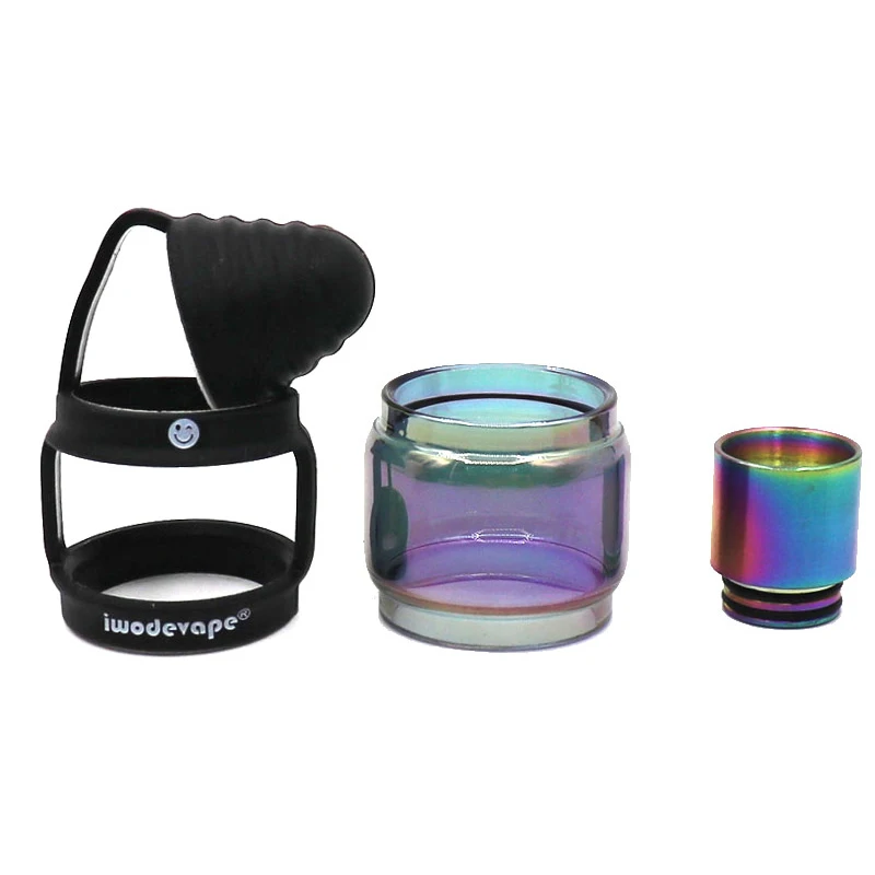 

Iwodevape 3-in-1 Drip Tip + Glass Tank + Silicone Sleeve for Berserker MTL RTA