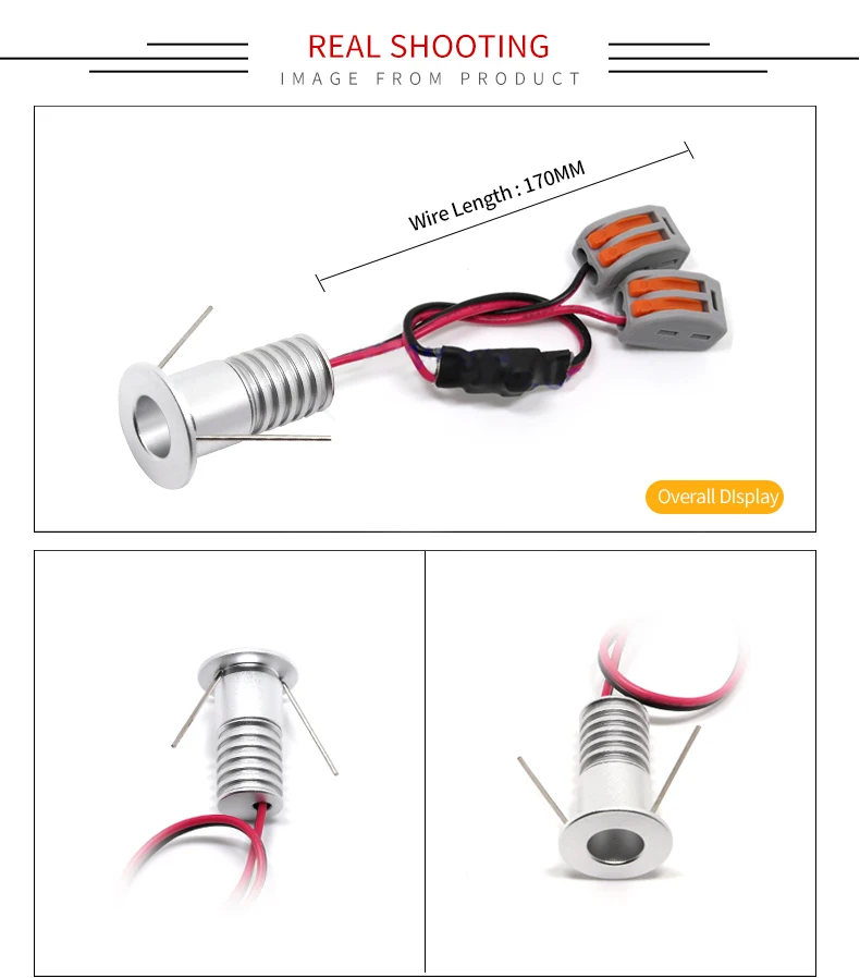 Пятно винный шкаф 2 W маленький LED-светильник светодиодный Встроенный потолочный Гостиная Скрытая 12 V-24 V мини-светильники вырезать