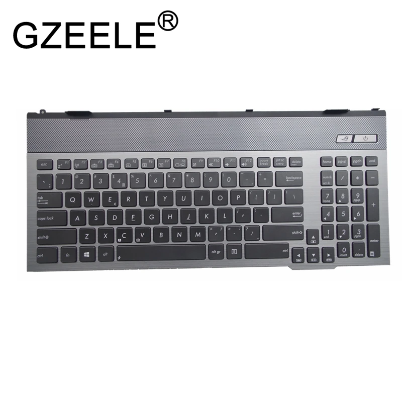 

GZEELE NEW for Asus G57 G57V G55VW G57VW G55 G55V G55VW G57J G57JK US Keyboard With Frame backlit English