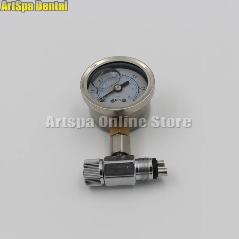 Dental Chair Unit Air Compressor Air Pressure Relief Valve Manometer