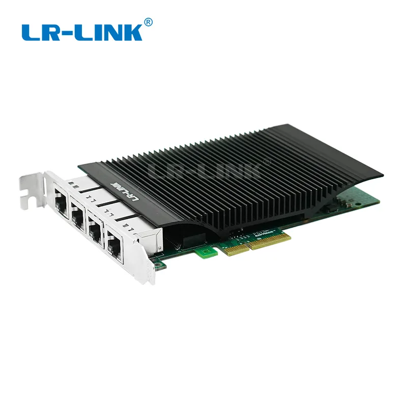 LR LINK 2005PT гигабитный Ethernet четырехпортовый промышленный адаптер PCI E сетевой Intel I350