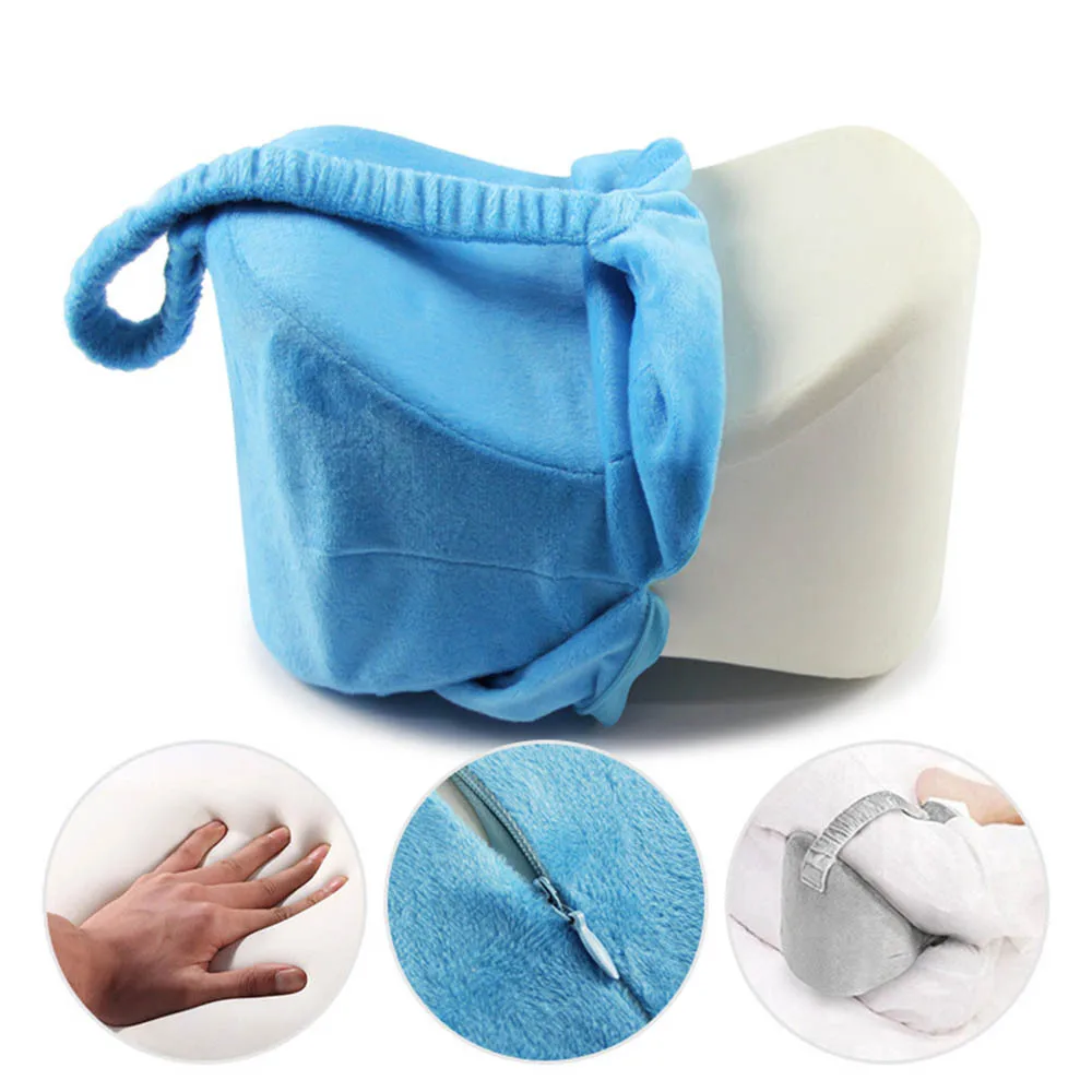 

New Pure Memory Foam Knee Pillow for Sciatica Relief Back Pain Leg Pain Hip And Joint Pain Washable for Pregnant Women