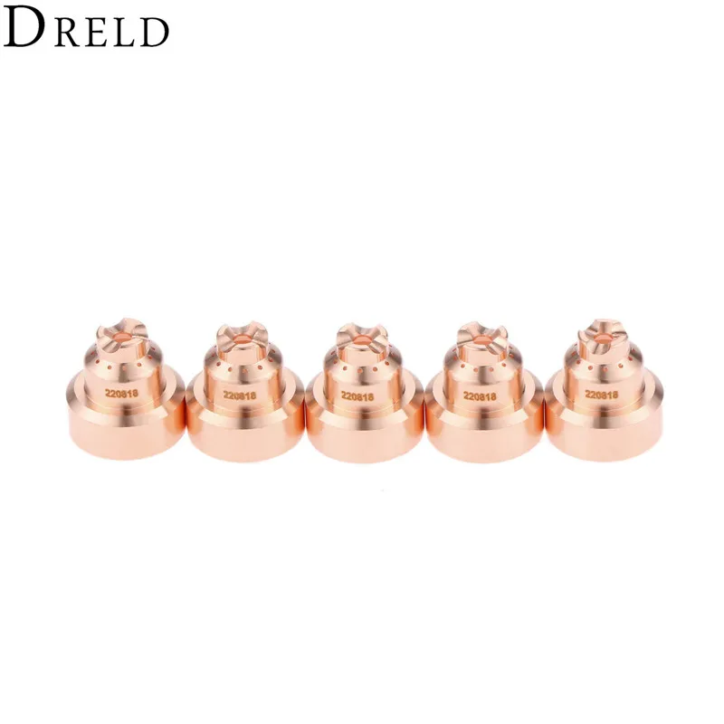 DRELD 5pcs 45A-85A Shield 220818 for 65 85 Plasma Cutting Torch Consumables Drag-cut Processes Welding & Soldering Supplies