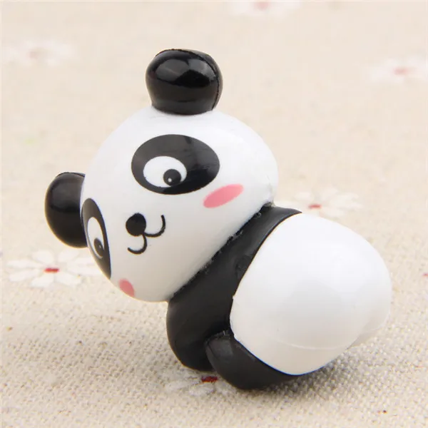 Cute Funny Panda Mini figures pvc toys 8pcs - 5