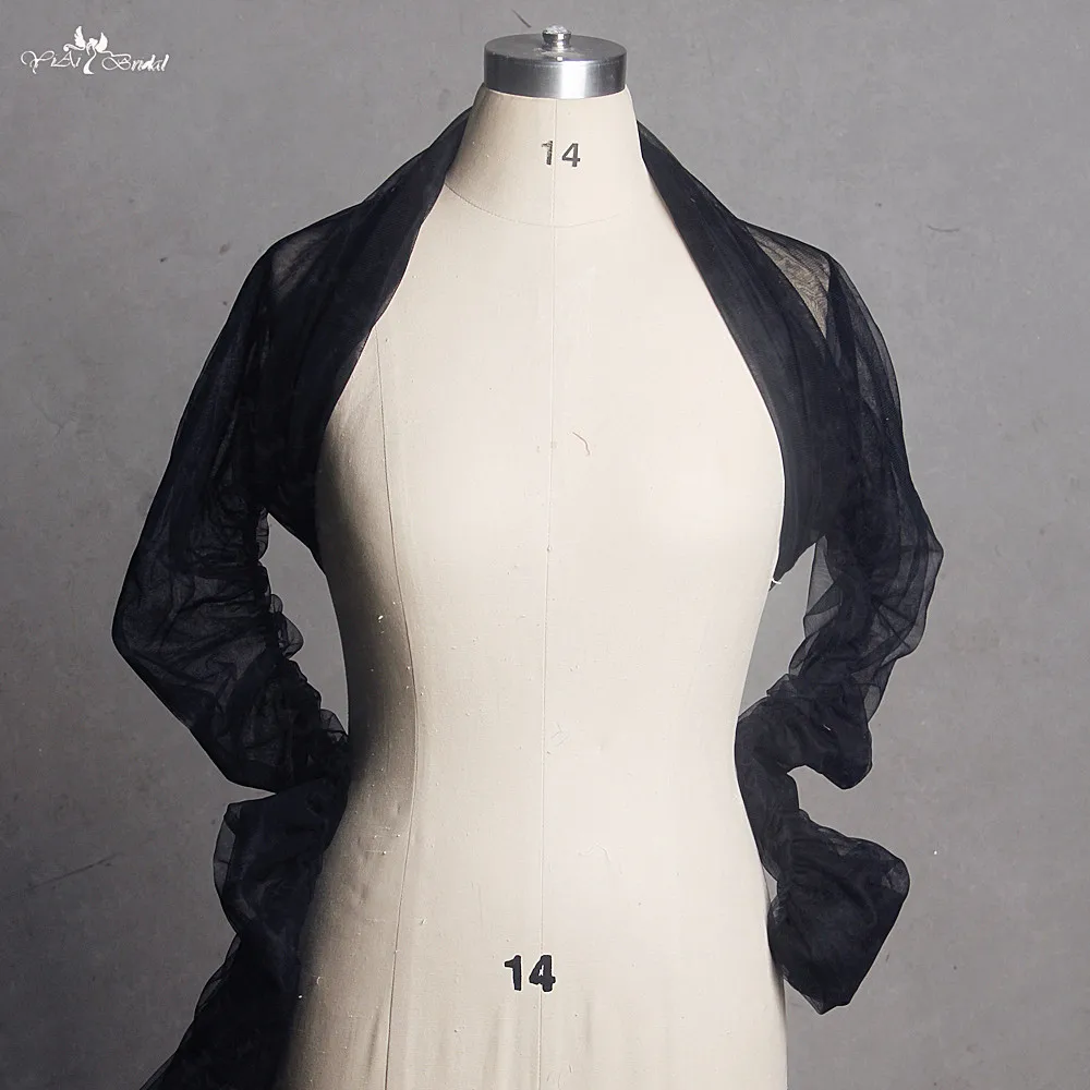 RSJ101 реальные фотографии Yiaibridal Feminino Adulto болеро с длинным рукавом женское