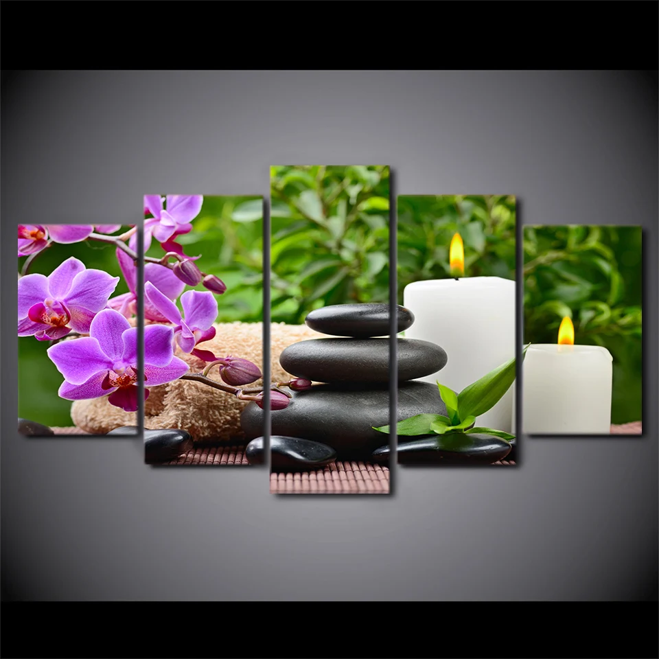 Peintures murales images XXL Fleurs Orchidée nappes Toile Image Art pression 00835p