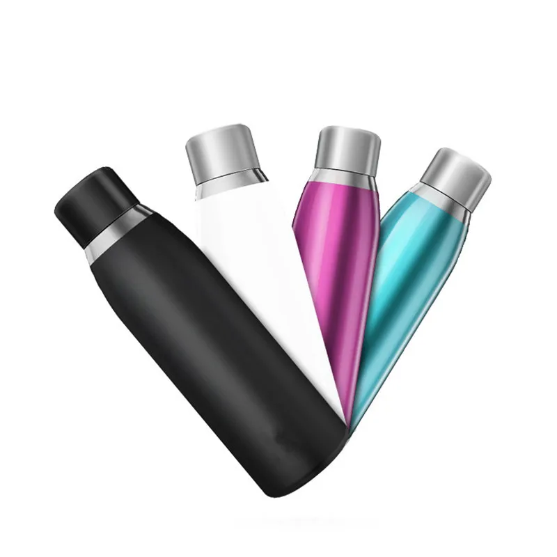 500ML Temperature Sensor Intelligent Steel Vacuum Flasks Drinking