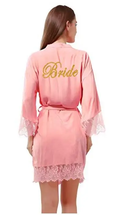 Хлопковая одежда для невесты с кружевной отделкой женское свадебное платье с золотом 001