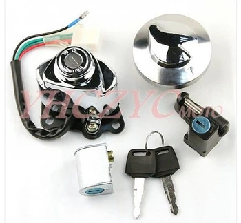 

Ignition Switch Gas Cap Helmet Steering Lock Key for Honda Magna VF250 Rebel CA 250 (all years)
