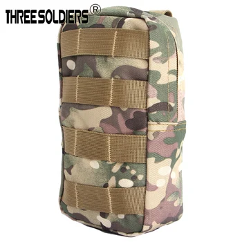

Multifunctional Outdoor Military Tactical Waist Bag Molle Tool Zipper Waist Pack Accessory Durable Belt Pouch with D buckles