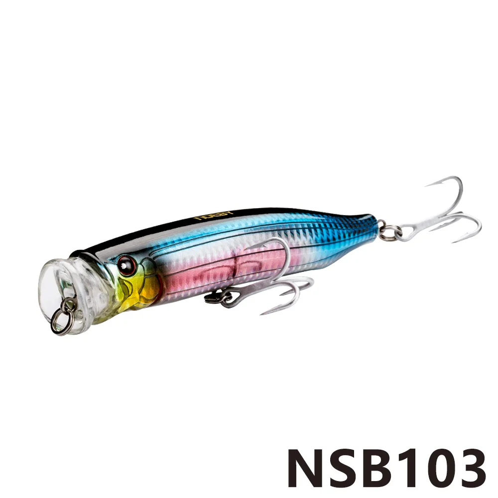 Приманка для рыбалки NOEBY Topwater lure feed popper bait 100 мм 120 мм 150 мм плавающая приманка для рыбной ловли