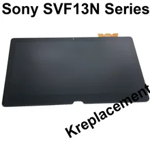 Для sony Vaio Flip 11 SVF13N190X SVF13N12SAB 13," светодиодный ЖК-дисплей с сенсорным экраном Замена панели сборки FHD