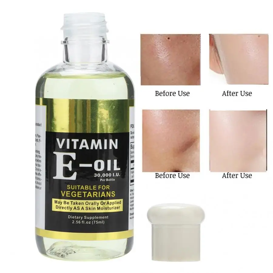 Эссенция для Лица Увлажняющий Витамин Е эфирное масло Восстанавливающий отбеливающий увлажняющий крем для ухода за кожей для мужчин и женщин 75 мл