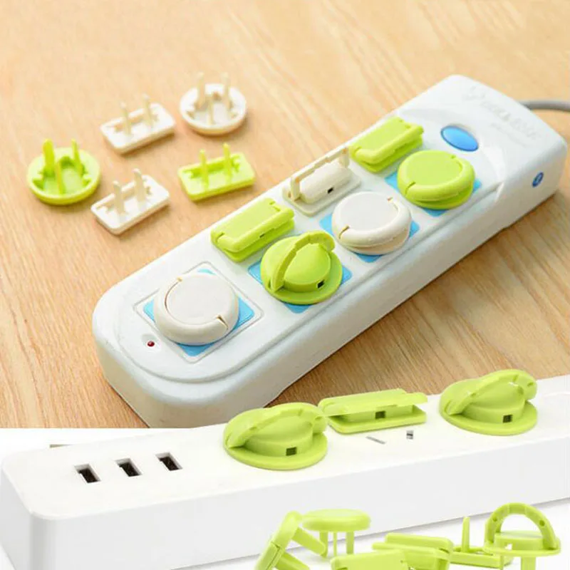 3 colors Baby Safety protect Electric Sockets Child Protection Plastic